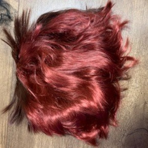 Red and Brown Wig